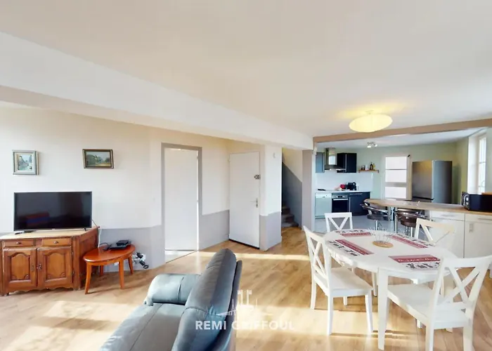 Duplex Traversiere Spacious 100m From The Port 4 Guests アパート オンフルール